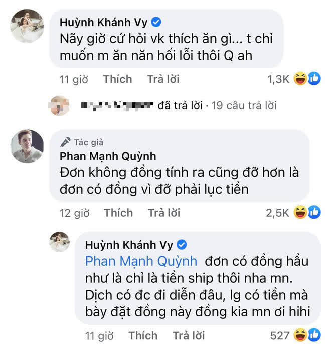 Phan Mạnh Quỳnh miêu tả cực lầy 1 ngày dịu dàng của đàn ông đã có vợ, bà xã liền vào “vạch mặt” chẳng chịu nhường! - Ảnh 4.