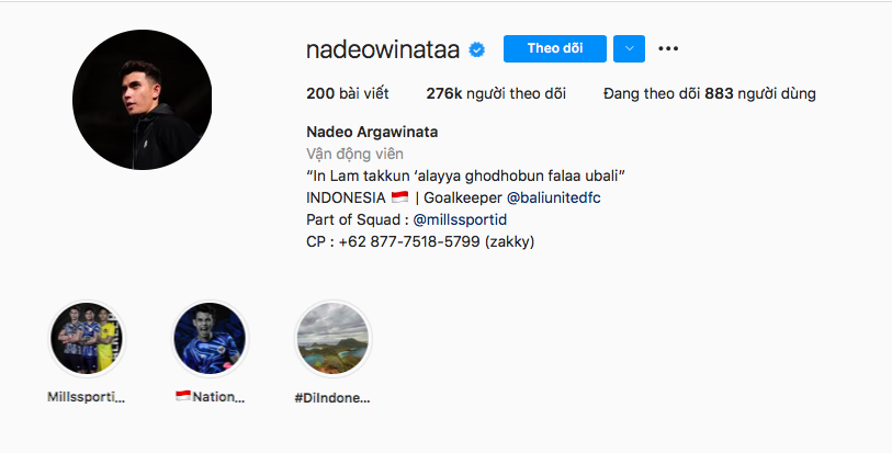 Cộng đồng mạng Việt ráo riết soi info thủ môn Indonesia, Instagram tăng chục nghìn follow nhưng cuối cùng phải thất vọng vì điều này! - Ảnh 3. Cộng đồng mạng Việt ráo riết soi info thủ môn Indonesia, Instagram tăng chục nghìn follow nhưng cuối cùng phải thất vọng vì điều này! - Ảnh 3.