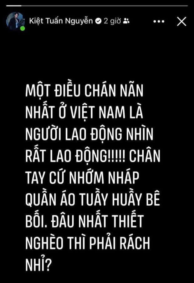 Stylist xúc phạm người lao động từng mỉa mai Trương Thế Vinh: Kém sang, ế show phát rồ - Ảnh 2.