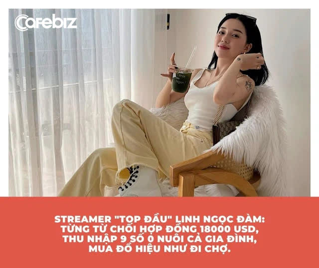 Streamer Linh Ngọc Đàm: Từng từ chối hợp đồng 18.000 USD, nuôi mèo 100 triệu đồng, ở nhà 10 tỷ đồng, không tiếc 2 cây vàng mừng đám cưới bạn - Ảnh 2.