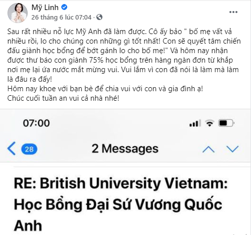 Trưởng Fanclub của Mỹ Anh là đây: FB toàn tâm thư dài viết cho idol, đu trend cover không ngại tuổi tác quá là đáng yêu! - Ảnh 3.