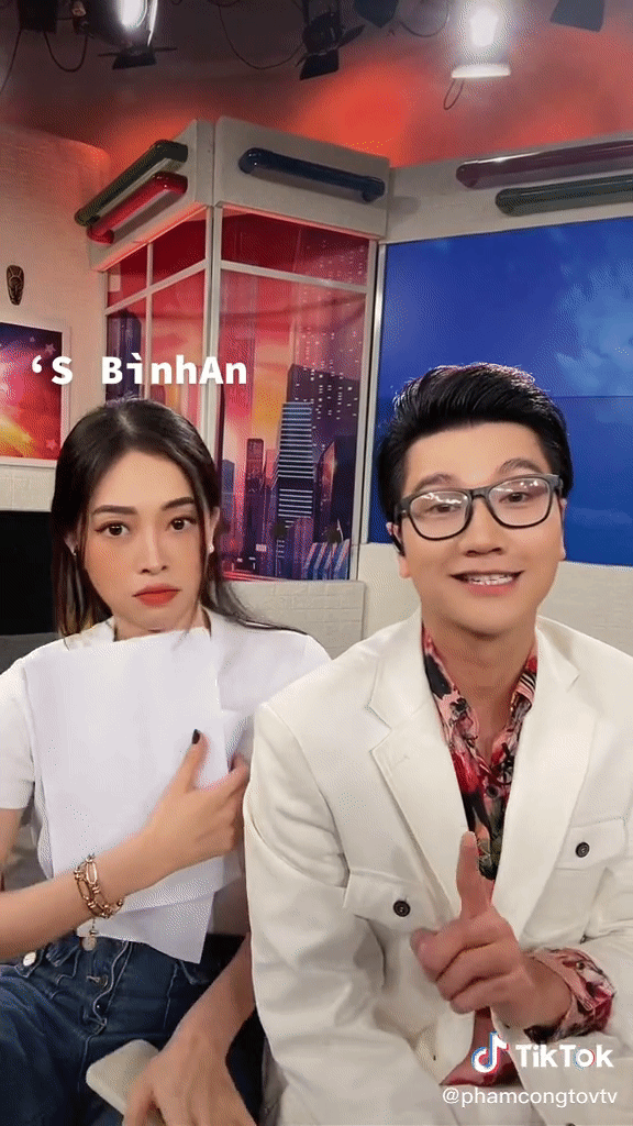 MC VTV bất ngờ thả thính Á hậu đã có bồ là diễn viên nổi tiếng, tìm hiểu hóa ra chỉ là trò đu trend - Ảnh 3. MC VTV bất ngờ thả thính Á hậu đã có bồ là diễn viên nổi tiếng, tìm hiểu hóa ra chỉ là trò đu trend - Ảnh 3.