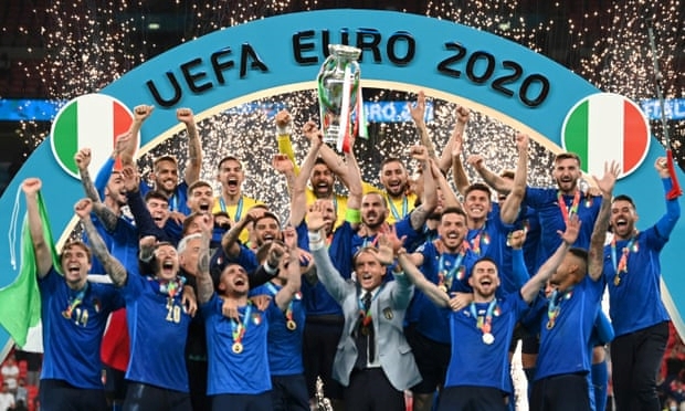 Google cho bắn pháo hoa tung tóe mừng đội tuyển Ý vô địch Euro 2020 - Ảnh 1.