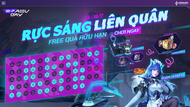 Liên Quân Mobile gây sốt  với sự kiện thắp sáng 63 tỉnh thành hút dàn streamer đình đám đu trend, từ PewPew đến Cris Phan đều có đủ - Ảnh 1.