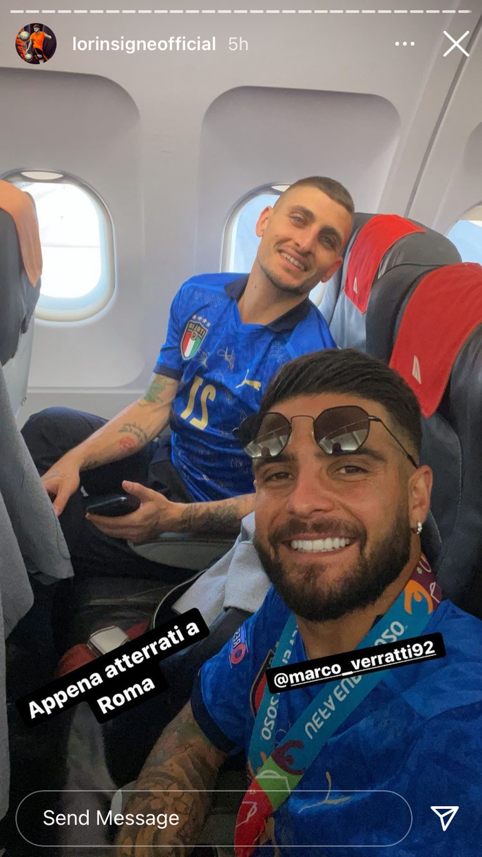 Bộ đ&ocirc;i hậu vệ trụ cột tuyển &Yacute; c&ocirc;ng khai Tuesday ngay sau Chung kết Euro - Ảnh 9.