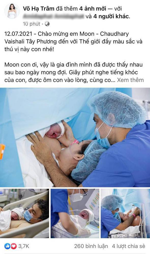 Xúc động loạt khoảnh khắc thiêng liêng khi Võ Hạ Trâm vượt cạn, mẹ bỉm kể rõ những khó khăn của việc đi đẻ giữa mùa dịch Covid-19 - Ảnh 2.