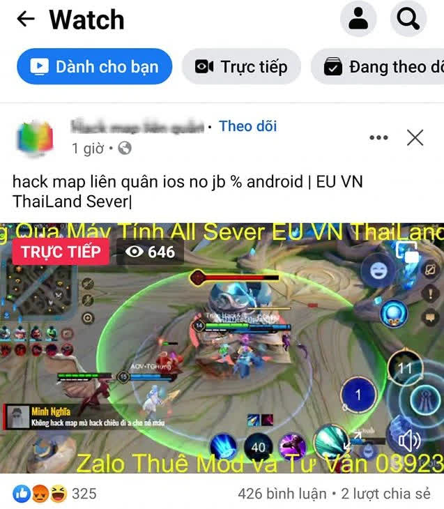 Liên Quân Mobile: Hacker công khai livestream bán hack mọi server, thách thức Garena khóa acc - Ảnh 2.