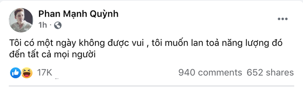 Thánh hề Phan Mạnh Quỳnh tái xuất gây sốt MXH: Hạ quyết tâm làm 1 chuyện trọng đại nhưng bỏ cuộc chỉ sau 2 phút - Ảnh 3.