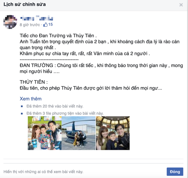 “Ông bầu” thân cận của Đan Trường lên tiếng, nói gì về lý do cặp đôi ly hôn mà vội xoá ngay và luôn? - Ảnh 3.