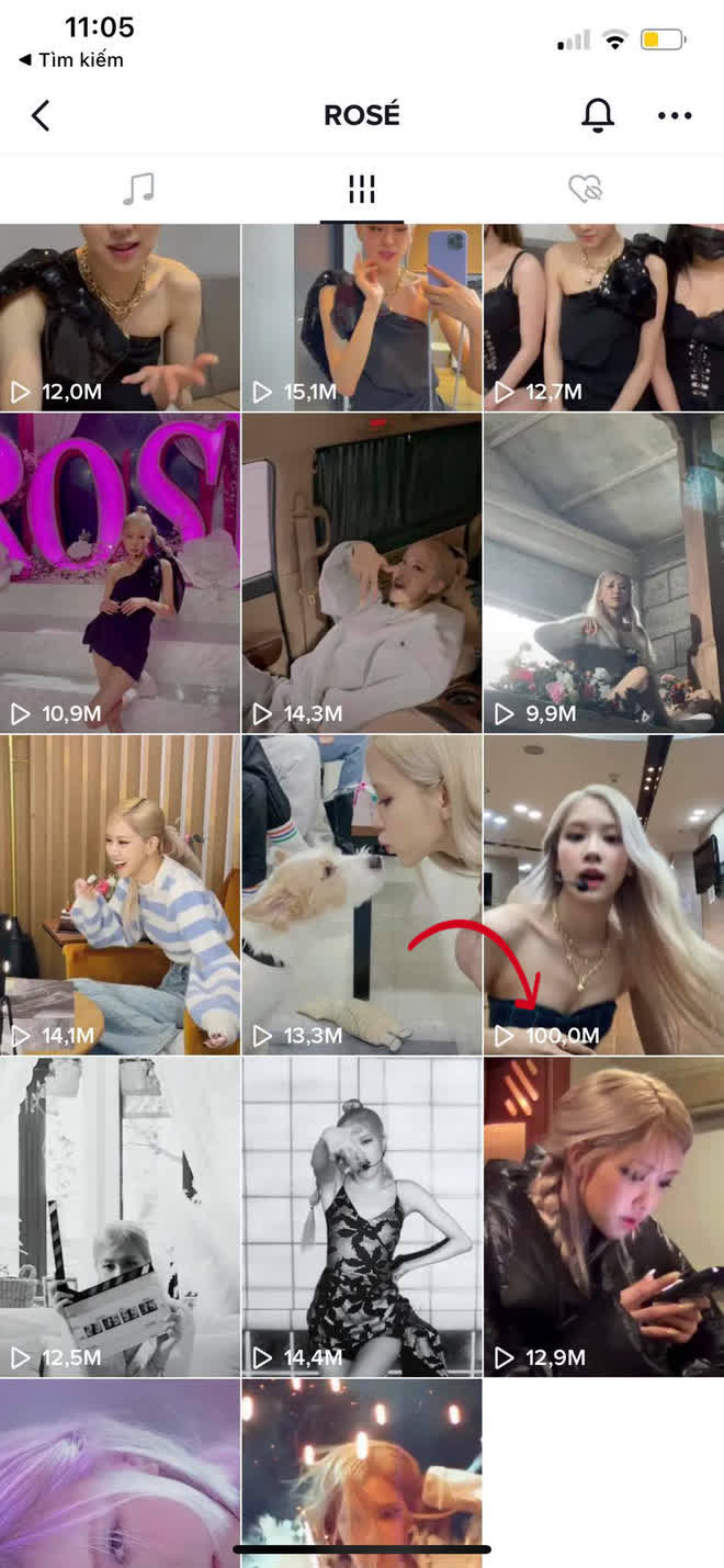 Video té ngã chỉ 7s của Rosé (BLACKPINK) vượt mốc 100 triệu view, lập luôn 3 kỷ lục cá nhân trên TikTok - Ảnh 3.