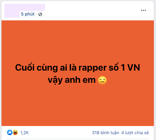 Câu hỏi lớn nhất lúc này: Ai là rapper số 1 Việt Nam? - Ảnh 2.