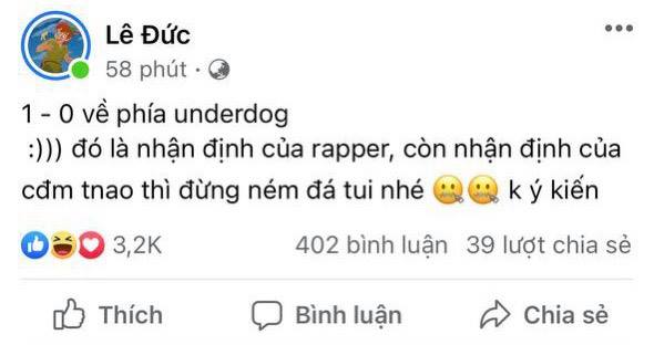 Làng rap trẩy hội hóng battle ICD và Tage: MCK và tlinh lựa được người thắng cuộc, LK nói gì khum ai hiểu, B Ray huề vốn! - Ảnh 5. Làng rap trẩy hội hóng battle ICD và Tage: MCK và tlinh lựa được người thắng cuộc, LK nói gì khum ai hiểu, B Ray huề vốn! - Ảnh 5.