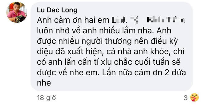 Diễn viên Lữ Đắc Long thông báo tình trạng hiện tại của cả gia đình sau thời gian điều trị Covid-19, phải dùng đến cả máy thở! - Ảnh 3.