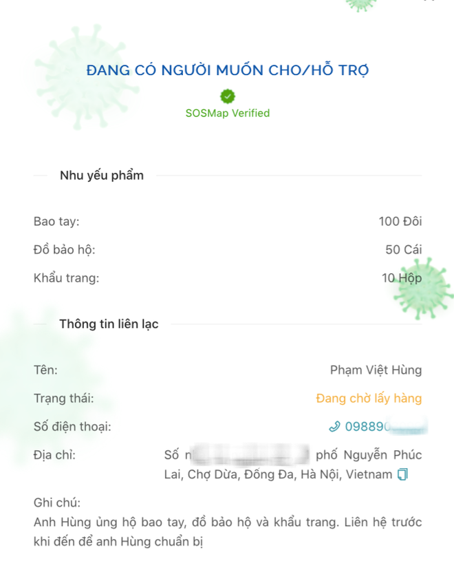 Một ứng dụng Việt giúp kết nối những nhà hảo tâm với người có hoàn cảnh khó khăn giữa mùa dịch - Ảnh 4.