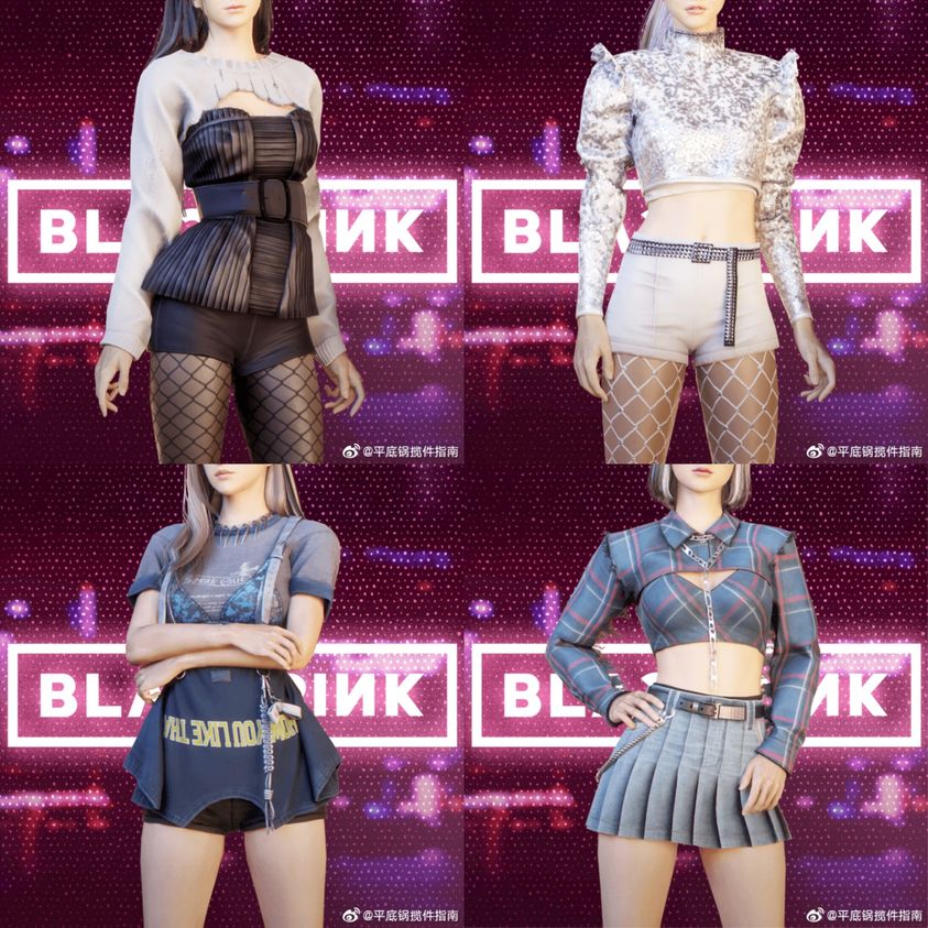 Blackpink Appeared In The Game With Super Pretty Outfits And Characteristic Dances