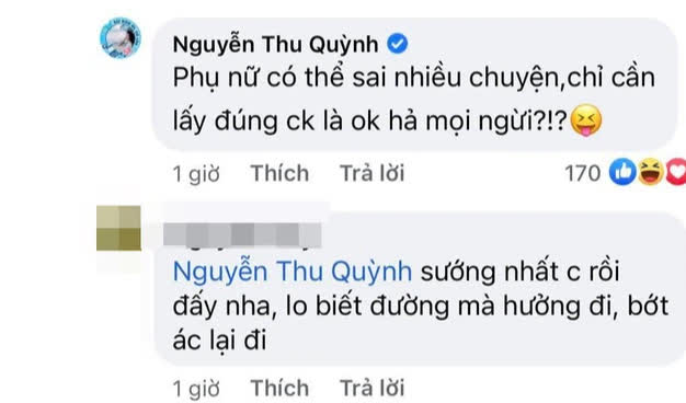 Thu Quỳnh bị fan Hương Vị Tình Thân chấn chỉnh bớt ác lại, không dám ra đường vì sợ bị chửi sấp mặt - Ảnh 3.