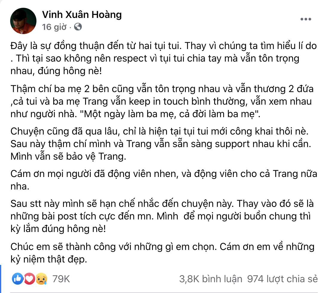 Biến mới: Lương Minh Trang khẳng định bị Vinh Râu chặn Facebook, “bóng gió” chồng cũ nói 1 đằng làm 1 nẻo? - Ảnh 5. Biến mới: Lương Minh Trang khẳng định bị Vinh Râu chặn Facebook, “bóng gió” chồng cũ nói 1 đằng làm 1 nẻo? - Ảnh 5.
