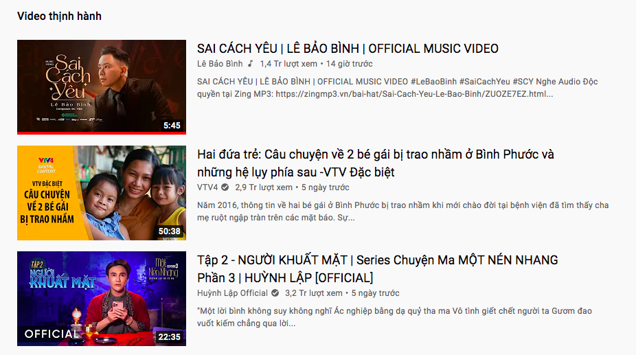 Nam ca sĩ Vpop &acirc;m thầm ra MV lập tức bay thẳng l&ecirc;n #1 trending, một m&igrave;nh độc chiếm top thịnh h&agrave;nh YouTube - Ảnh 2.