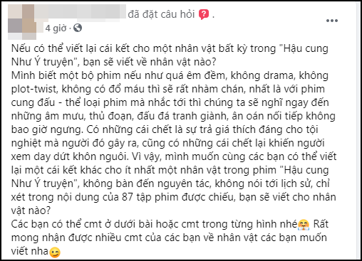 Fan Việt thi nhau viết 101 cái kết mới cho Như Ý Truyện: Như Ý bay lên cung trăng, Càn Long đóng đam mỹ luôn cho máu? - Ảnh 1.