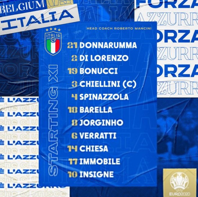 Tiền đạo tuyển Bỉ tấu hài, Italy thắng thuyết phục để giành vé vào bán kết Euro 2020 - Ảnh 22.