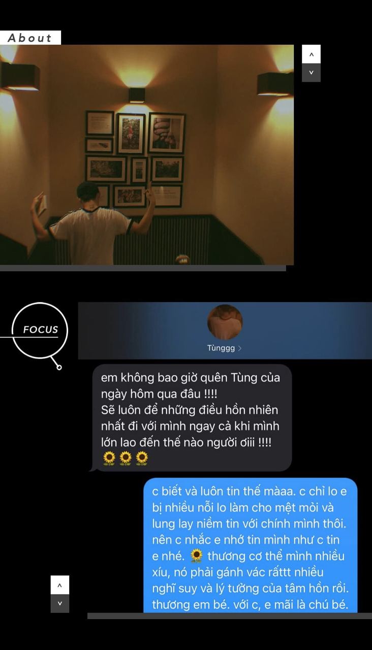 R&ograve; rỉ tin nhắn của Sơn T&ugrave;ng M-TP đ&uacute;ng ng&agrave;y sinh nhật: Em kh&ocirc;ng bao giờ qu&ecirc;n T&ugrave;ng của ng&agrave;y h&ocirc;m qua - Ảnh 4.