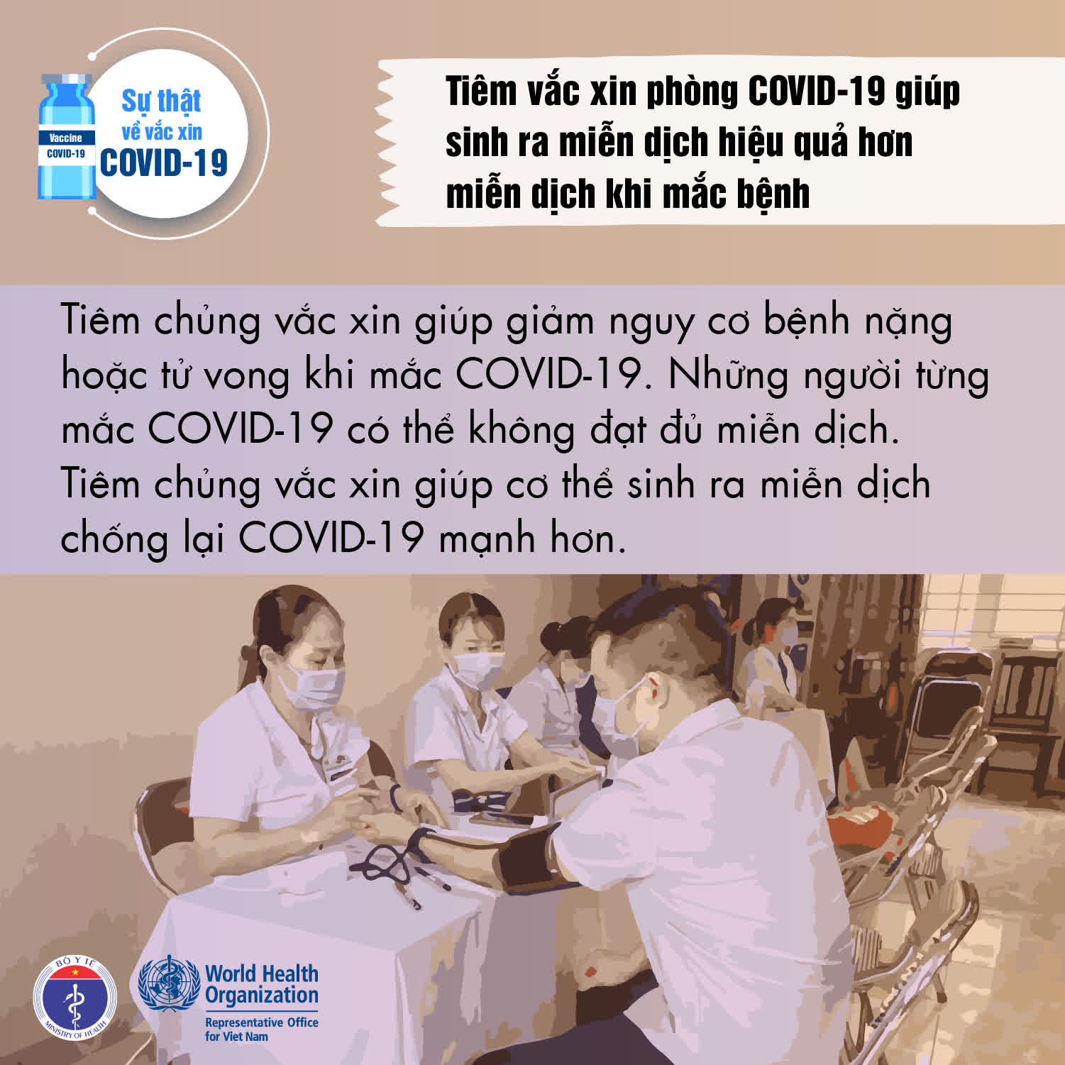 Sự thật về vắc xin Covid-19: Vắc xin phòng Covid-19 có tác dụng gì? - Ảnh 2.