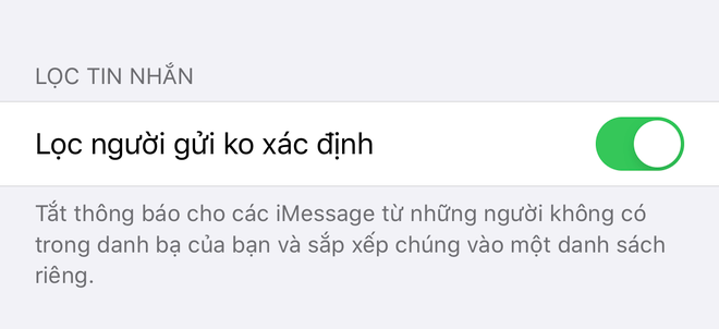 Cách lọc tin nhắn quảng cáo cá độ Euro đang spam tràn lan trên iMessage - Ảnh 4.