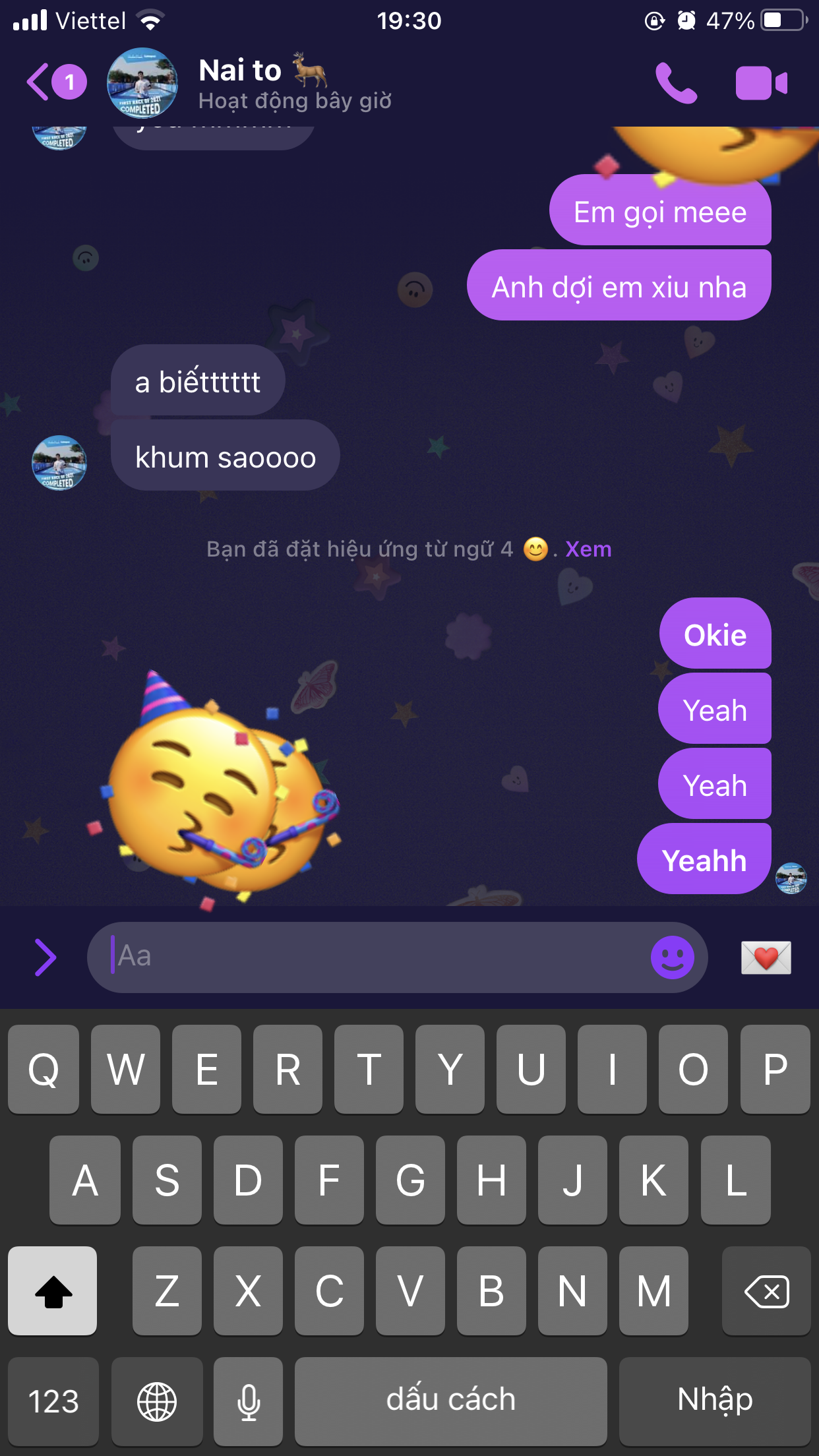 Messenger lại có thêm tính năng mới khi chat, nhưng chỉ ai 