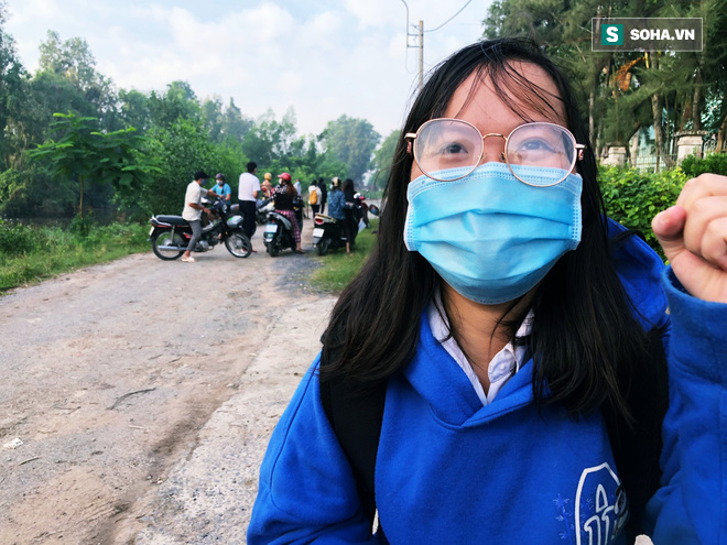 Nữ sinh trong khu phong toả tại TP.HCM được đặc c&aacute;ch tham dự kỳ thi tốt nghiệp THPT - Ảnh 4.
