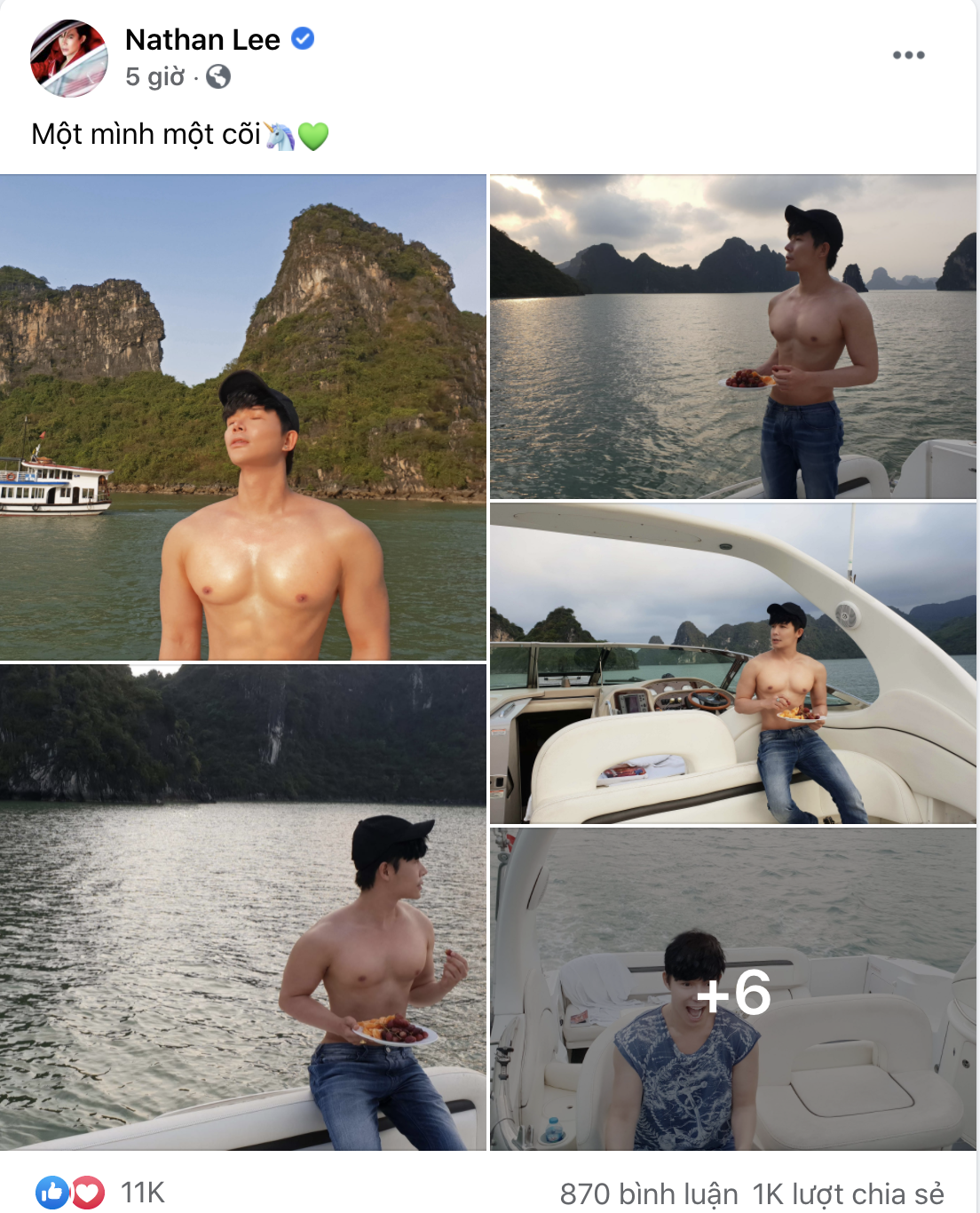 Hết khoe bất động sản tiền tỷ, Nathan Lee lại mở đại hội trưng trổ múi sầu riêng trên du thuyền, nhưng vòng eo mới gây chú ý - Ảnh 2. Hết khoe bất động sản tiền tỷ, Nathan Lee lại mở đại hội trưng trổ múi sầu riêng trên du thuyền, nhưng vòng eo mới gây chú ý - Ảnh 2.