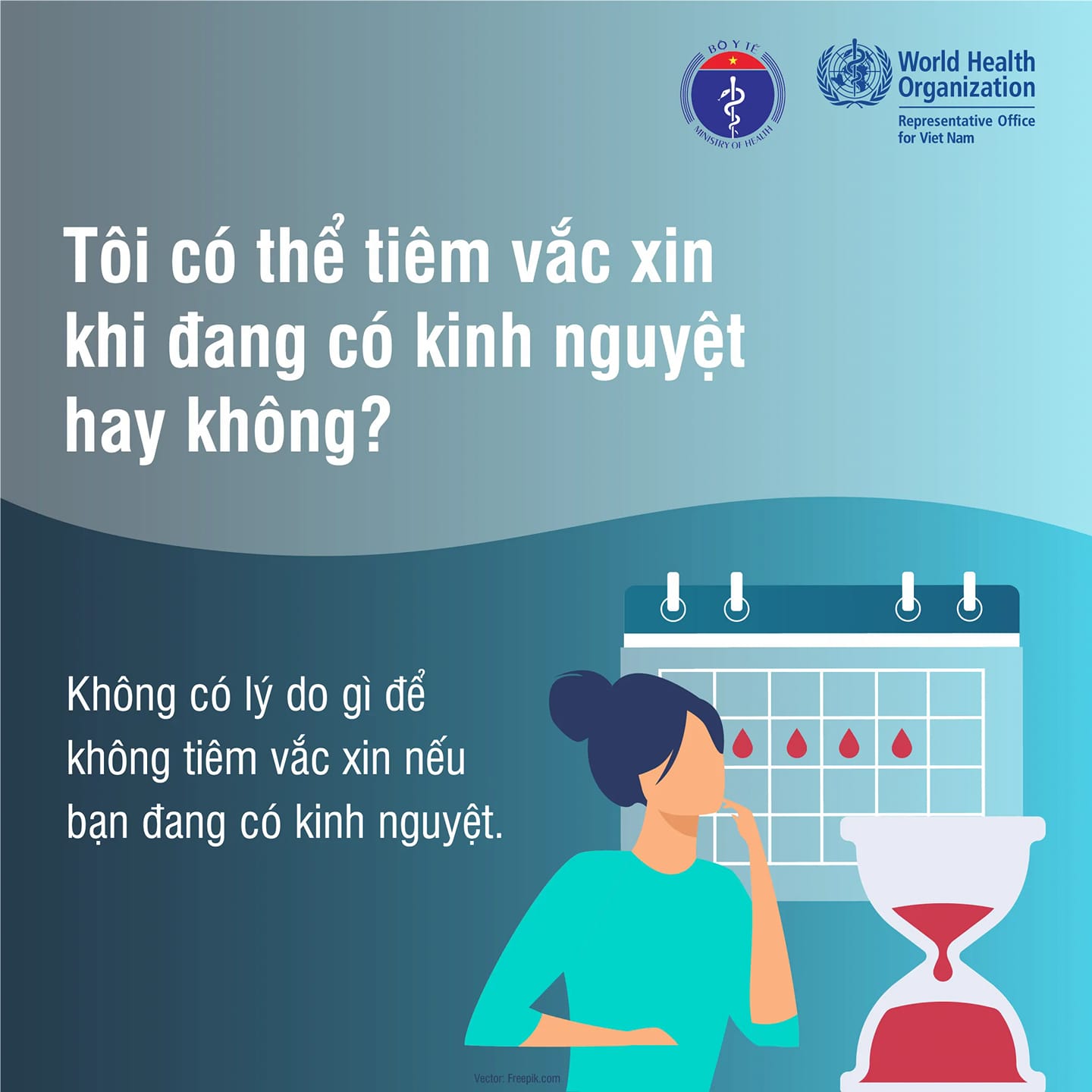 Đang trong kỳ kinh nguyệt, mang thai và cho con bú, có nên tiêm vắc xin phòng Covid-19? - Ảnh 2.