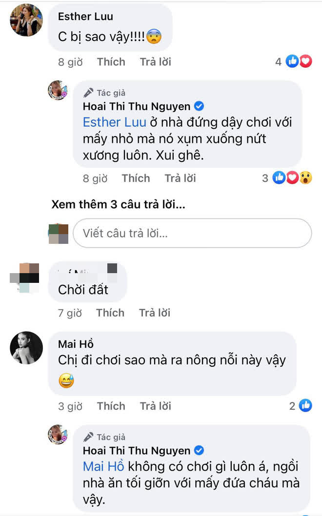 Hoa hậu Thu Hoài gặp chấn thương nghiêm trọng ở Mỹ, Hari Won - Mai Hồ cùng dàn sao Việt đồng loạt lo lắng hỏi thăm - Ảnh 3.