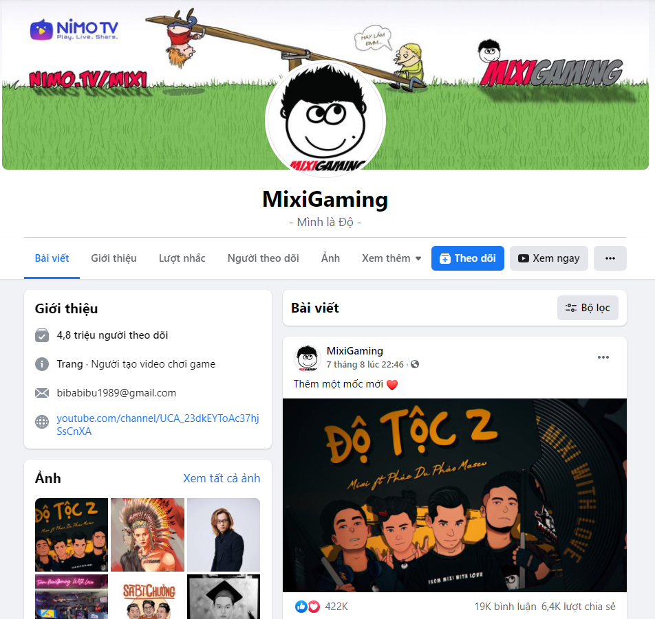 Tộc trưởng Độ Mixi bội thu sau khi ra MV Độ Tộc 2, thành tích khủng khiến nhiều nghệ sĩ đình đám cũng phải ghen tỵ - Ảnh 5. Tộc trưởng Độ Mixi bội thu sau khi ra MV Độ Tộc 2, thành tích khủng khiến nhiều nghệ sĩ đình đám cũng phải ghen tỵ - Ảnh 5.