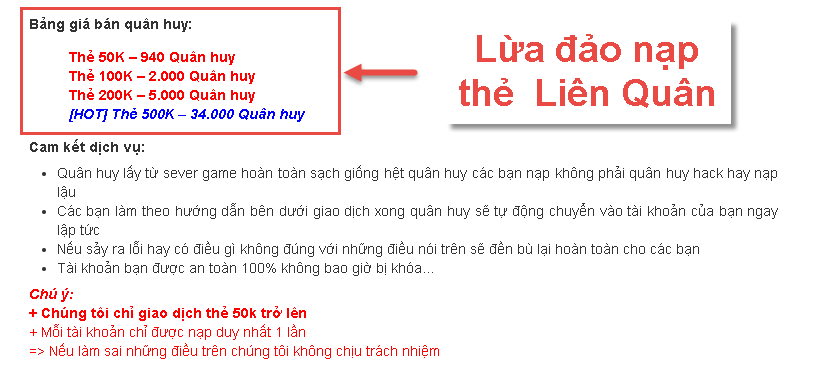 Li&ecirc;n Qu&acirc;n Mobile: Cảnh b&aacute;o thủ đoạn lừa đảo với chi&ecirc;u tr&ograve; cũ r&iacute;ch nhưng v&ocirc; số game thủ vẫn dễ d&iacute;nh bẫy! - Ảnh 1.
