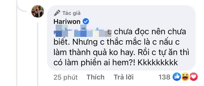 Bị chỉ trích cố tỏ ra vụng về để làm màu gây chú ý, Hari Won tỉnh bơ đáp trả 1 câu nghe xong “không chịu cũng phải chịu”! - Ảnh 3.