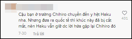 Rầm rộ cái kết bị cắt bỏ của anime Vùng Đất Linh Hồn sau 20 năm: Chihiro gặp lại Haku đúng như lời hứa, khán giả thời nay nói gì? - Ảnh 7.