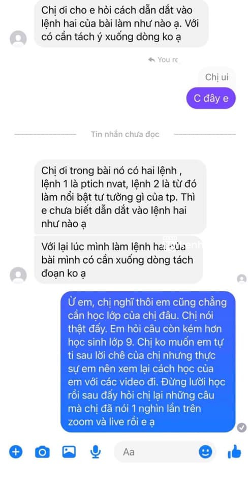 NÓNG: Giáo viên dạy Văn online nổi tiếng ở Hà Nội bị tố dùng từ tục tĩu, show ảnh bộ phận nhạy cảm, chất lượng học kém xa quảng cáo! - Ảnh 8.