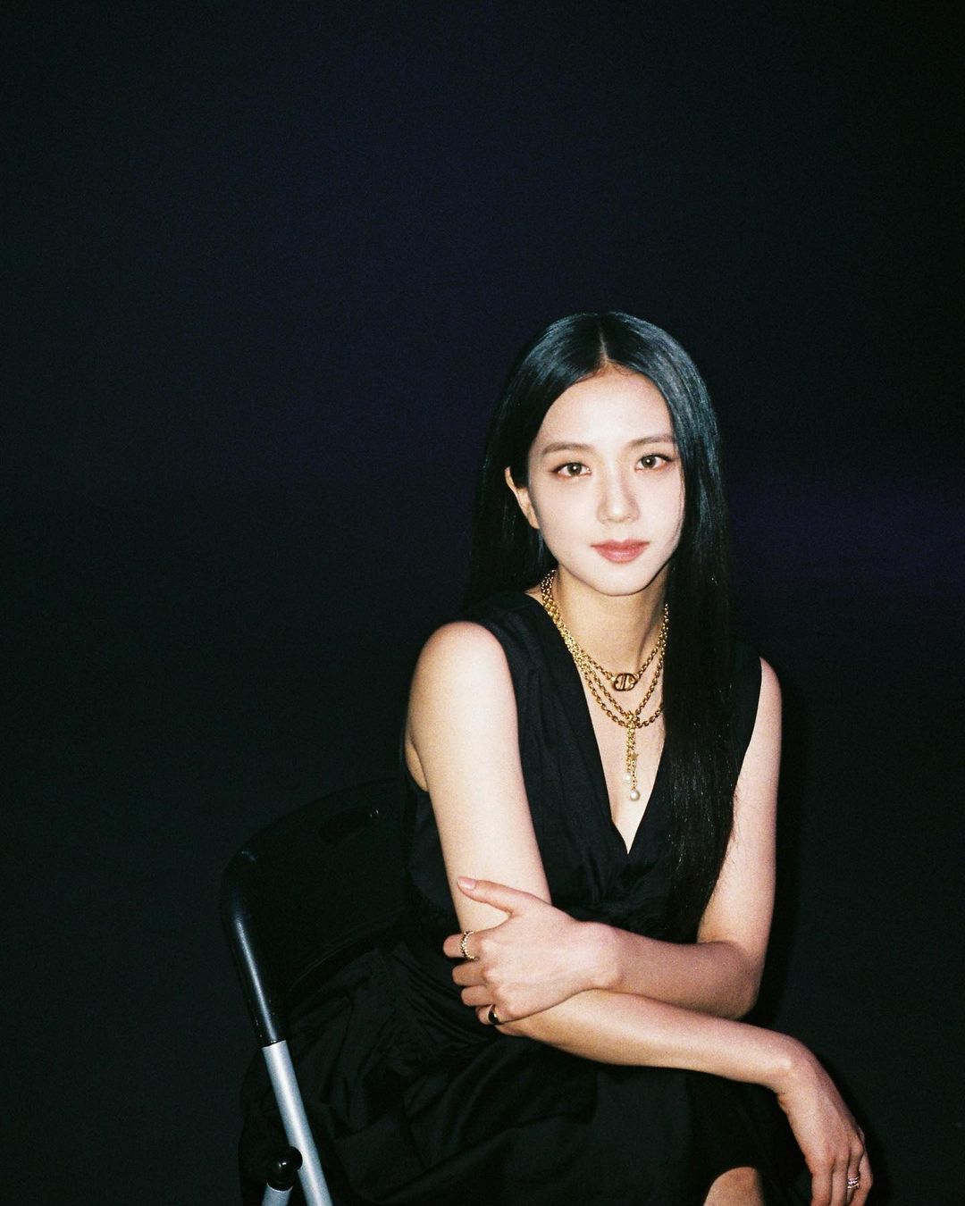Blackpink jisoo black dress Clearance