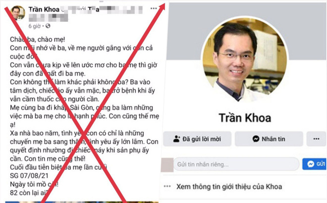 TP.HCM: Xử phạt chủ tài khoản Facebook Ngân Hà Trần liên quan đến vụ bác sĩ Khoa - Ảnh 1.