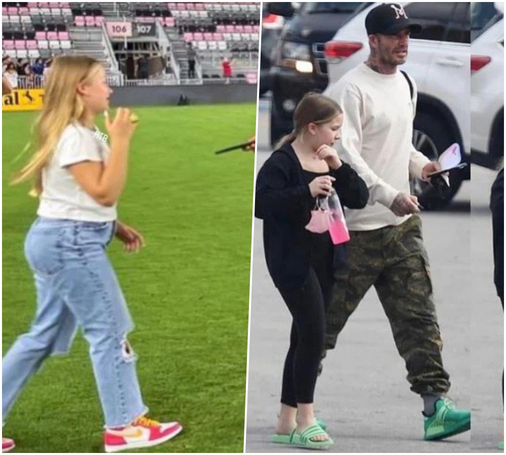 Vợ chồng David Beckham dẫn ái nữ đi ăn tối: Victoria thả rông vòng 1 bốc lửa, Harper lại bị netizen kém duyên chê bai vì 1 yếu tố - Ảnh 7. Vợ chồng David Beckham dẫn ái nữ đi ăn tối: Victoria thả rông vòng 1 bốc lửa, Harper lại bị netizen kém duyên chê bai vì 1 yếu tố - Ảnh 7.