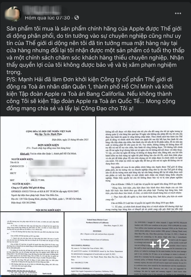 Xôn xao vụ khách hàng Việt kiện TGDĐ và Apple, cần hiểu chính sách bảo hành của Apple như thế nào để không bị thiệt thòi? - Ảnh 1.
