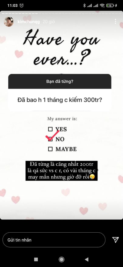 Hot girl Kim Chung Phan - bạn gái ADC tiết lộ từng kiếm hàng trăm triệu mỗi tháng, tuy nhiên trình mua sắm cũng chẳng phải vừa - Ảnh 2.