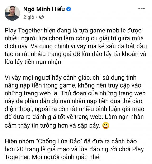 Hiếu PC cảnh báo nguy cơ lừa đảo trong tựa game hot nhất hiện nay, cẩn trọng nếu không muốn mất tiền oan - Ảnh 2.