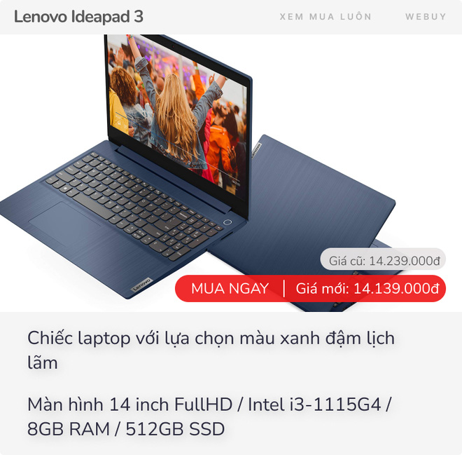 Loạt laptop đang sale trong tầm gi&aacute; 15 triệu: Qu&aacute; nhiều lựa chọn, đ&atilde; rẻ nay c&ograve;n rẻ hơn - Ảnh 4.