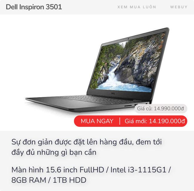 Loạt laptop đang sale trong tầm gi&aacute; 15 triệu: Qu&aacute; nhiều lựa chọn, đ&atilde; rẻ nay c&ograve;n rẻ hơn - Ảnh 5.