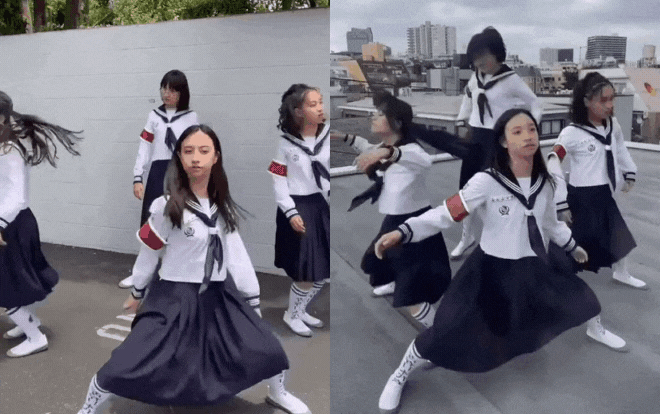Nhóm TikToker Nhật mải miết đu trend nhạc Bích Phương để hút fan Việt, có một kiểu vũ đạo mà làm hoài? - Ảnh 11.