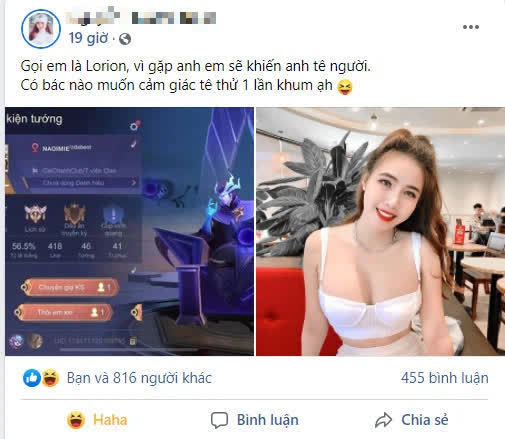 Nữ game thủ Li&ecirc;n Qu&acirc;n tuy&ecirc;n bố gặp em sẽ khiến anh t&ecirc; người, hỏi một c&acirc;u cực kỳ nhạy cảm với ph&aacute;i mạnh! - Ảnh 2.