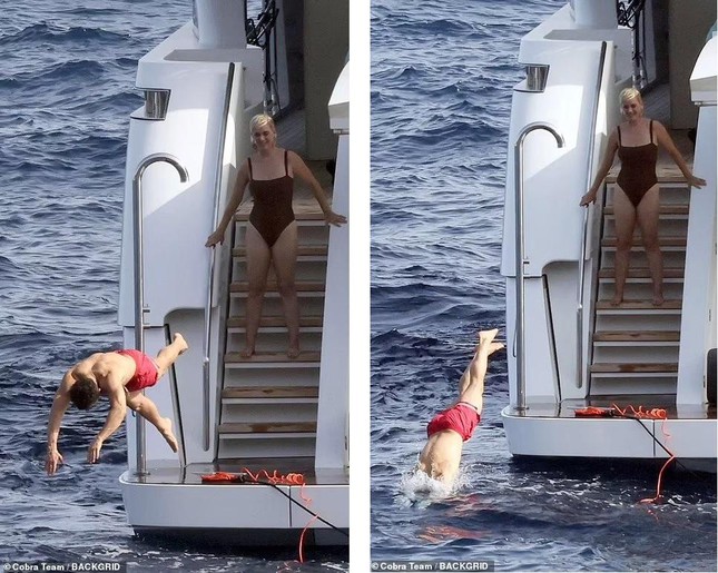 Katy Perry bị chụp trộm ôm hôn đắm đuối tài tử Chúa nhẫn trên du thuyền - Ảnh 5.