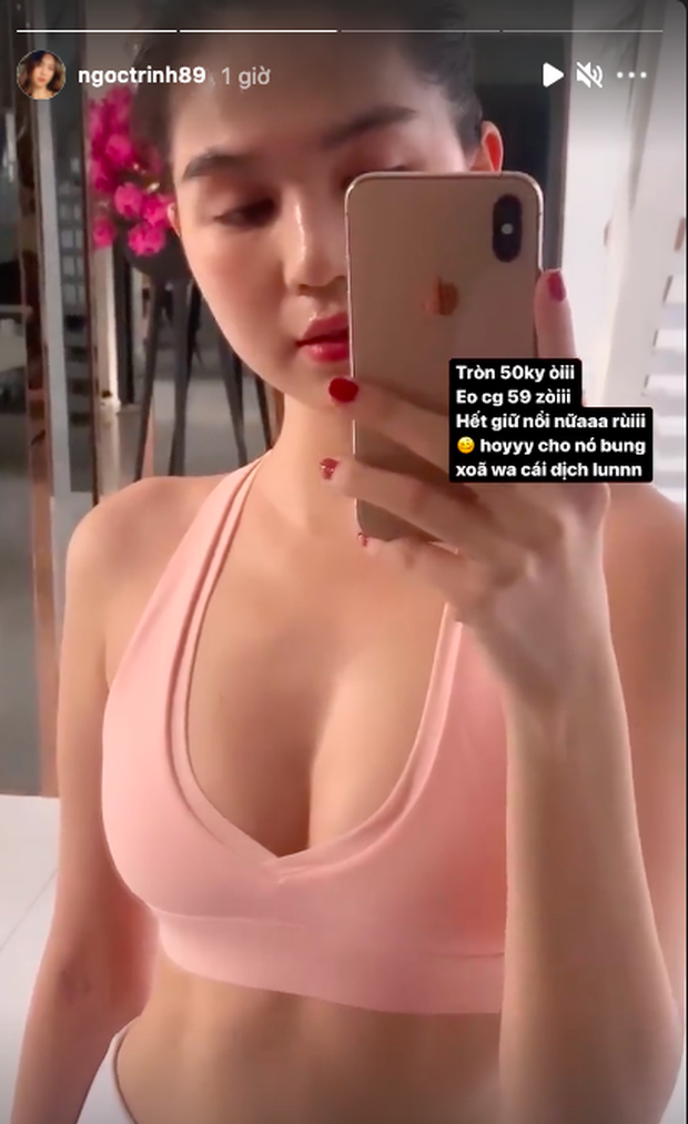 Ngọc Trinh đăng clip hậu trường bộ ảnh hở đến gây bão, ai dè để lộ body trơ xương khác hẳn ảnh đã chỉnh sửa - Ảnh 7.