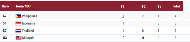 Lộ diện đoàn thể thao Đông Nam Á xuất sắc nhất Olympic 2020, vượt qua cả Thái Lan và Indonesia - Ảnh 4.